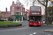 220px-London Bus route 185 Plaxton President at Goose Green