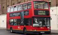 London Central Plaxton President bodied Volvo B7TL on route 1