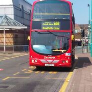 Arriva The Shires Wright Pulsar Gemini bodied DAF DB250LF on route 288