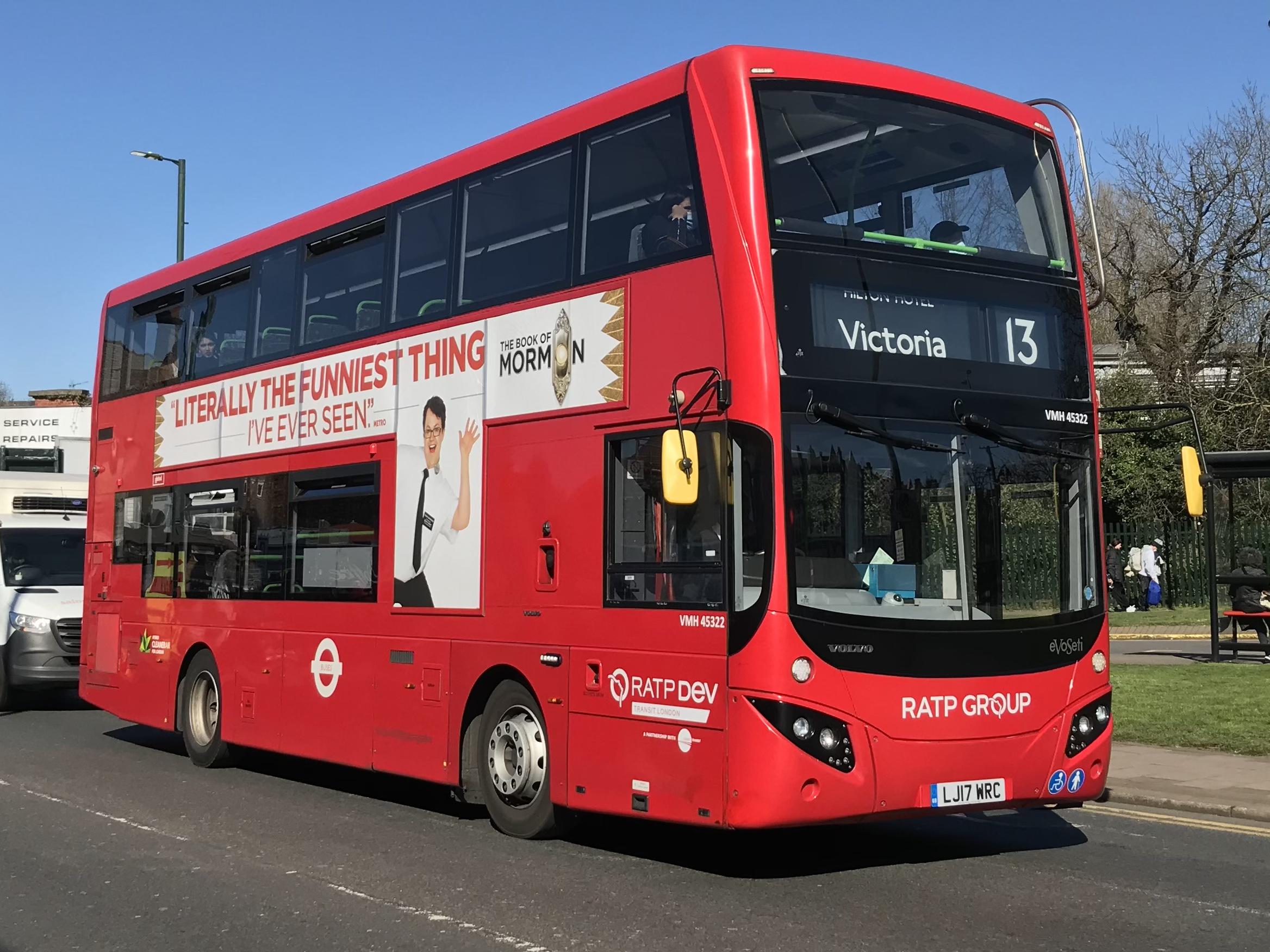 London Buses Route 13 | Bus Routes in London Wiki | Fandom