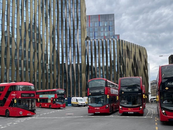 Aldgate Bus Station Bus Routes in London Wiki Fandom