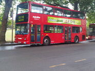 Metroline Alexander ALX400 bodied Dennis Trident on route 112 at Ealing Broadway