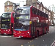 London Central Alexander Dennis Enviro400 on the 436