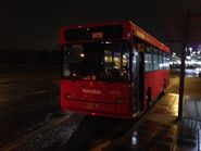 Metroline Plaxton Pointer bodied Dennis Dart at Westway Cross