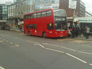 Abellio London Alexander Dennis Enviro400H on route 350 at Hayes & Harlington Station