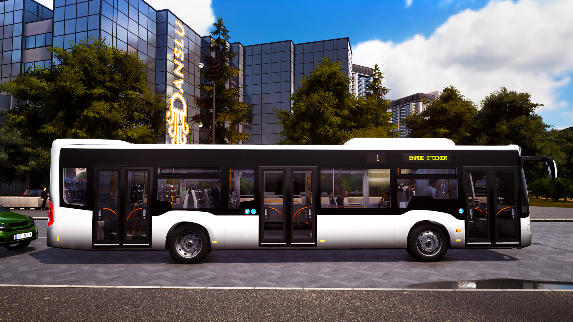 Ônibus elétrico Mercedes-Benz e-Citaro está no jogo Bus Simulator