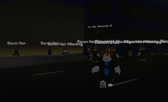 Bacon hair Event, Bus simulator roblox Wiki