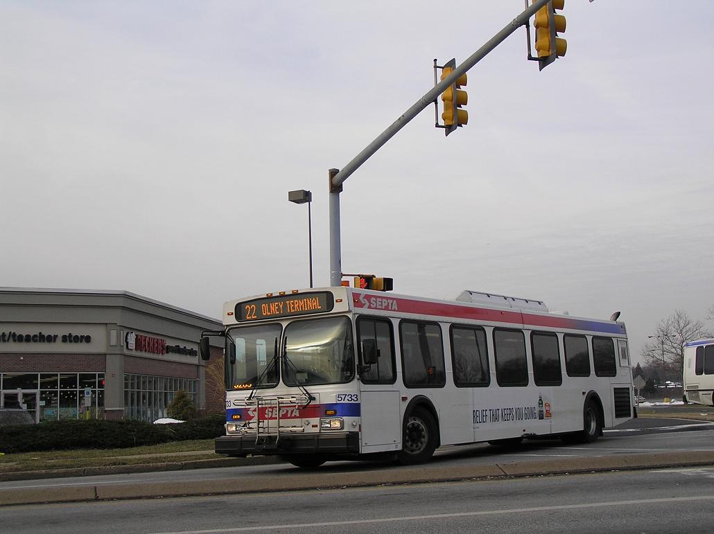 SEPTA lists 121 bus routes, not including over 50 school trips, with most r...