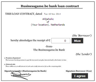 Loan contract