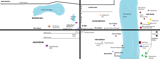 Bustleburg sketch map