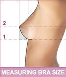 How to measure bra size