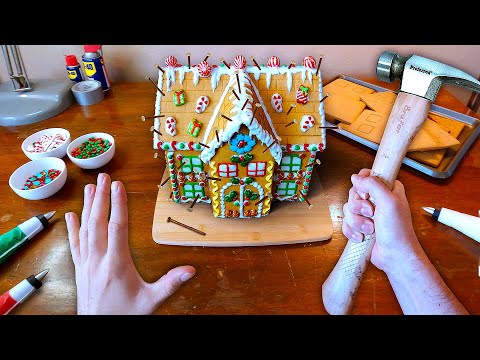 Easy Gingerbread House - Hunger Thirst Play