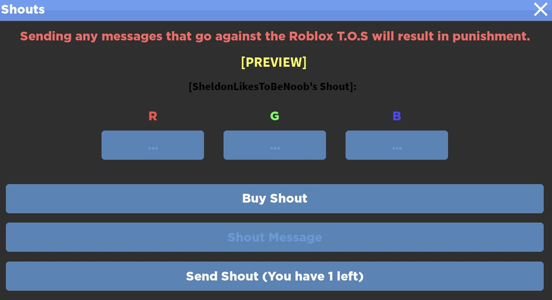 Shouts Button SimulatorED Wiki Fandom