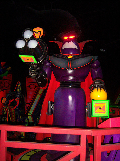 zurg buzz lightyear ride