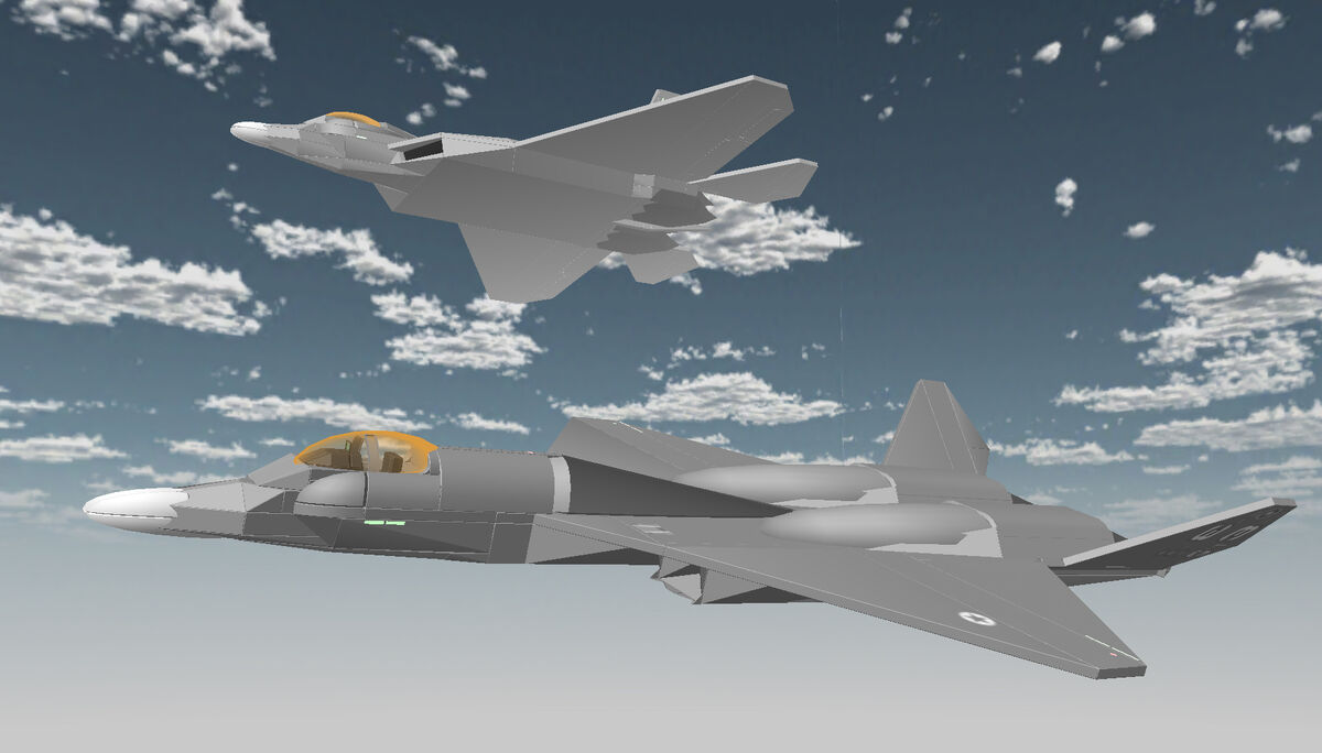 F-23A Widow II | BlocksWorld Military Community Wiki | Fandom
