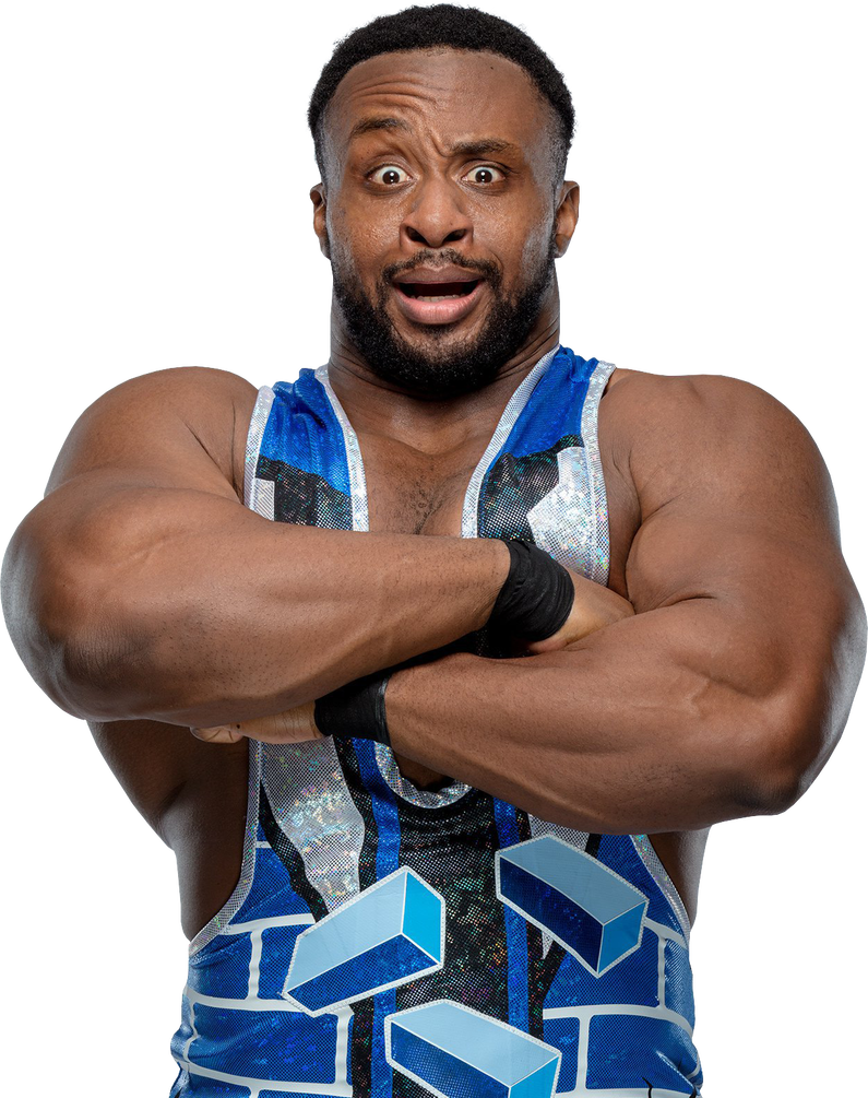 WWE PHOTO BIG E LANGSTON NEW ; WHITE BACKGROUND STUDIO PROMO THE NEW