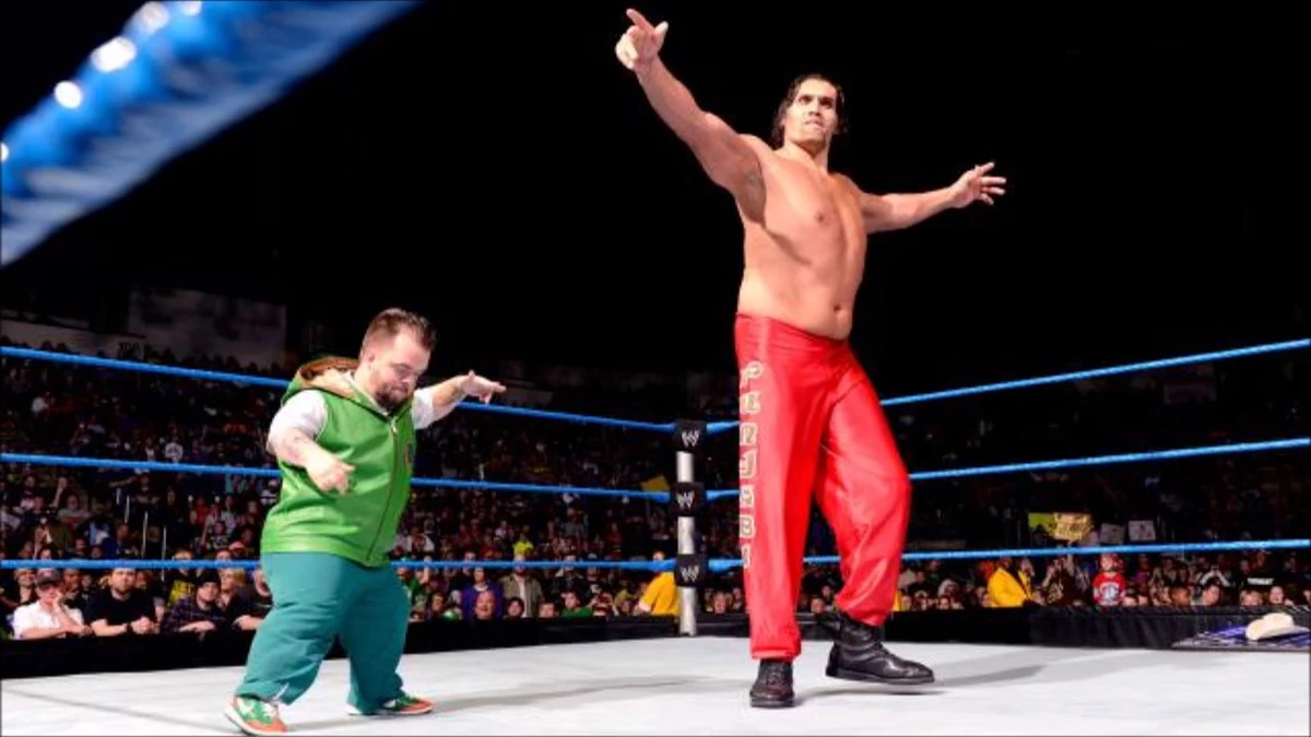 Hornswoggle and The Great Khali BWWE Wiki Fandom