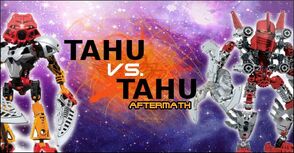 The banner for Tahu vs. Tahu Season 3, also made by Cherixon. Originally another banner featuring Pridak and Mantax was going to be made, but plans fell through.