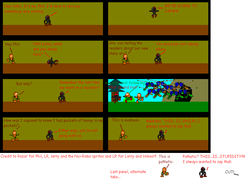 Road to Japan | BZPower Comics Wiki | Fandom