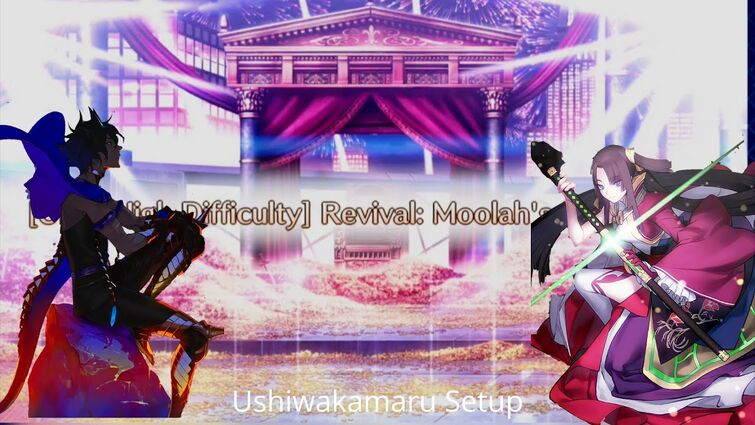 [FGO NA] Gilfest 2021 Queen Sheba EQ - Ushiwakamaru Setup