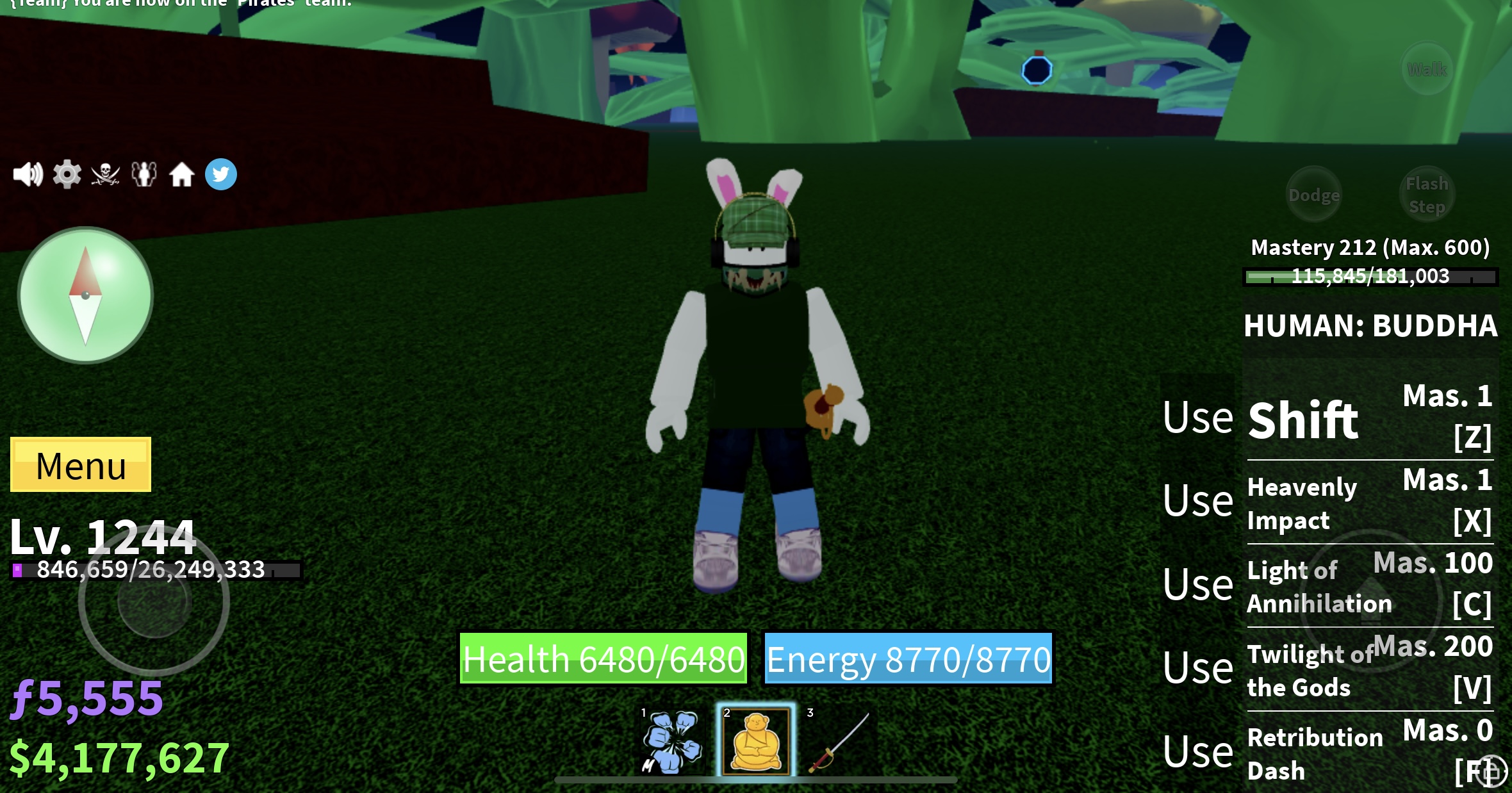 Buddha awakening is taller than the normal one? well haha see this dude :  r/bloxfruits