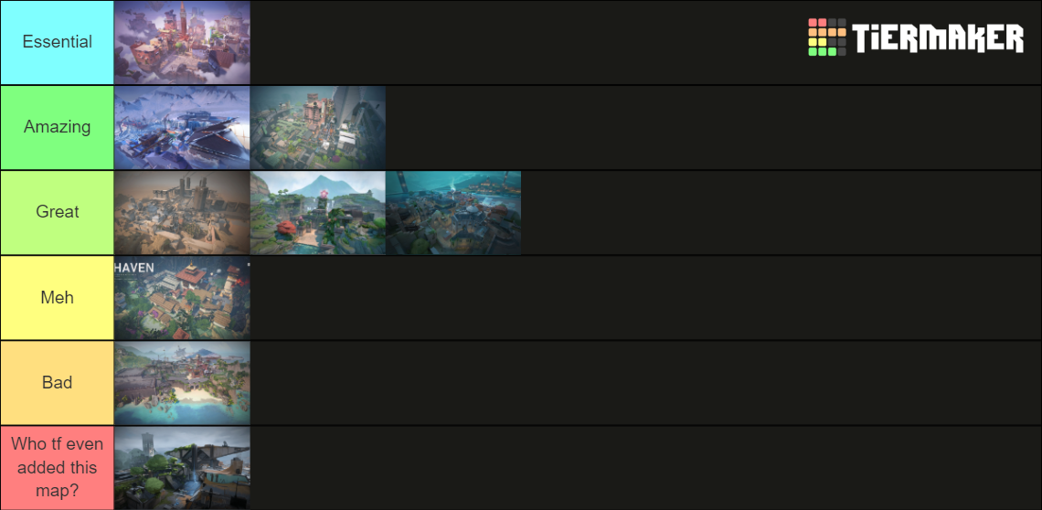 Valorant Maps (Including Pearl) Tier List (Community Rankings