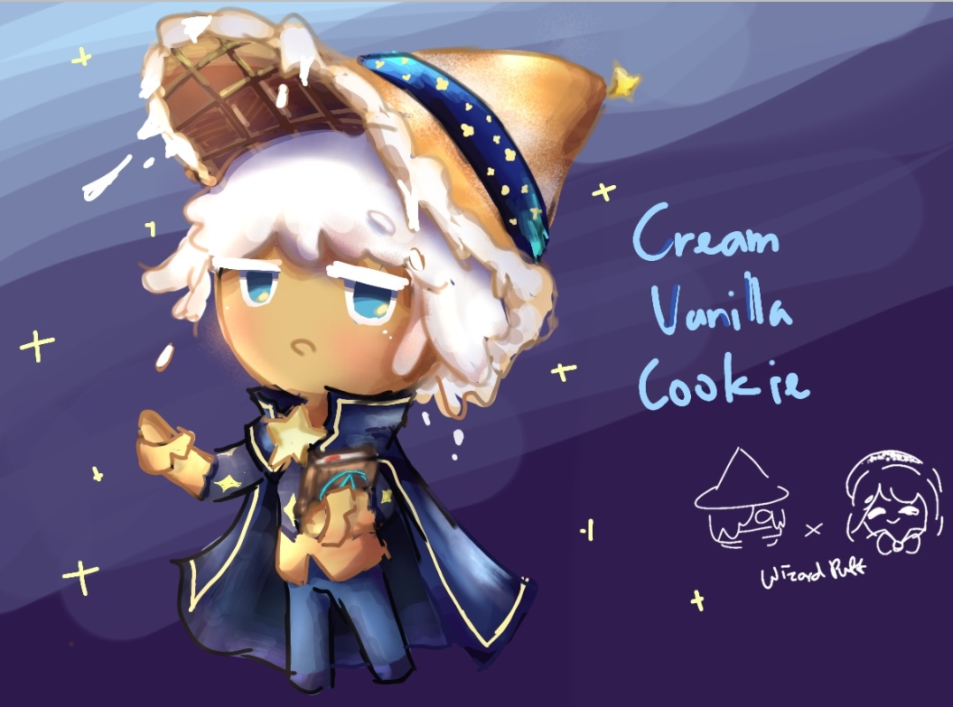 Wizard cookie x Creampuff cookie's fanchild Fandom