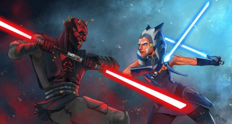 Ahsoka vs Maul , l'un des meilleurs combat | Fandom