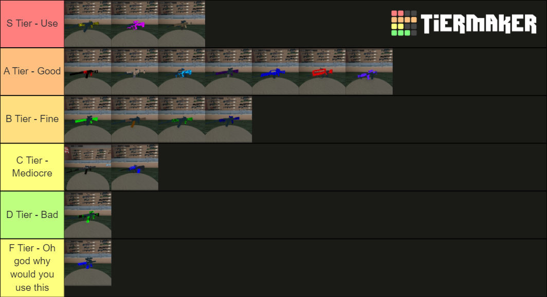 Create a Phantom Forces Maps Tier List - TierMaker