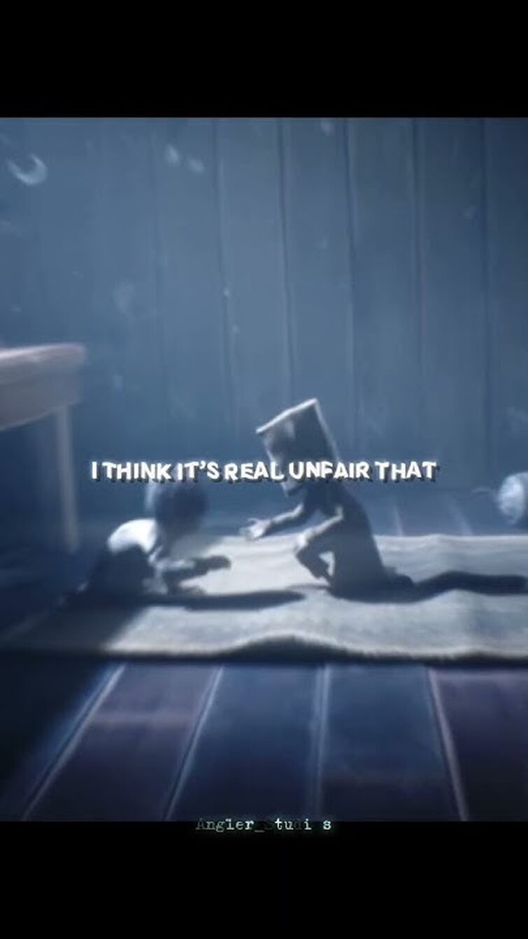 (FW) they both deserved a better ending 😢  #littlenightmares2 #mono #six #monoandsix  #fypシ゚
