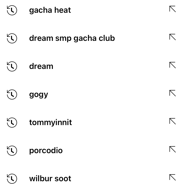 WHAT ARE YALL SEARCHING ON THE YT ACC | Fandom