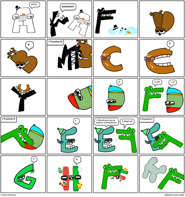 my new robwords alphabet lore in a nutshell - Comic Studio