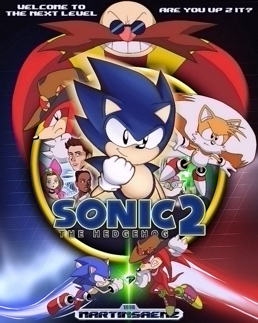 SEGAbits.com 💥 SEGA News on X: Based on data from the first two Sonic  movie posters, we asked an AI what a Sonic 3 poster would look like and  this is the