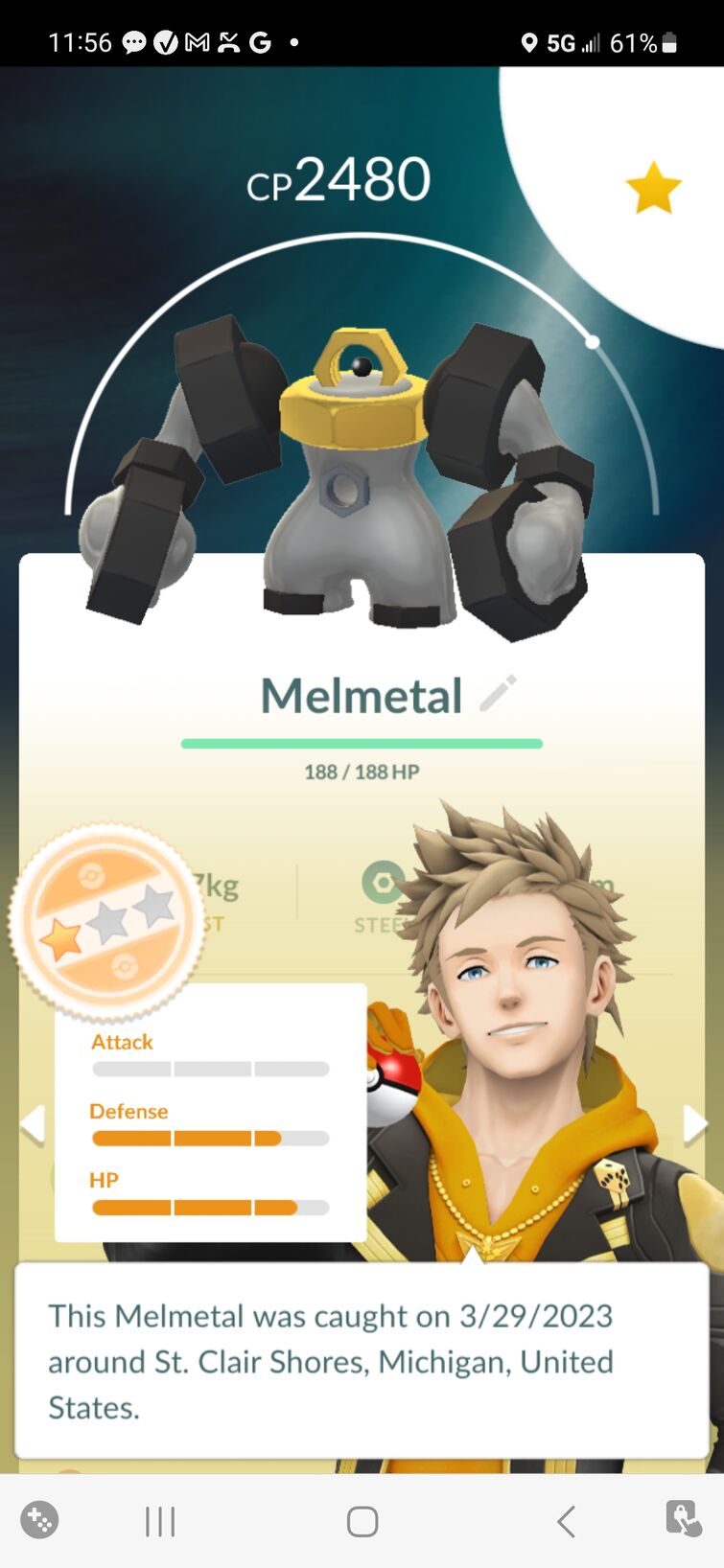 The Pokemon Strategy Dex — Melmetal Moves: Double Iron Bash is a