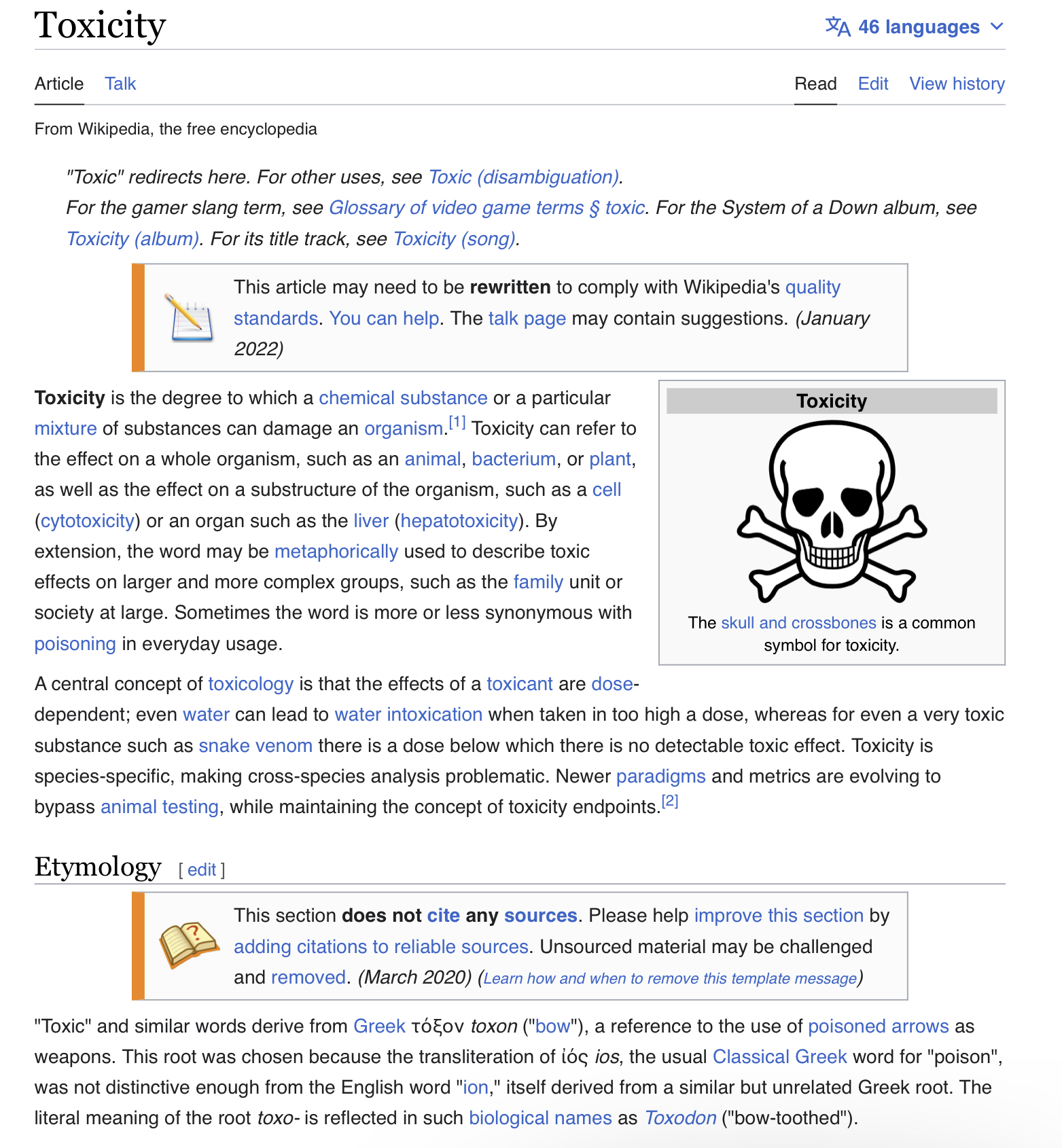Toxicity (song) - Wikipedia