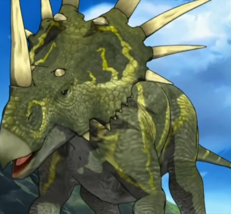 dinosaur king styracosaurus