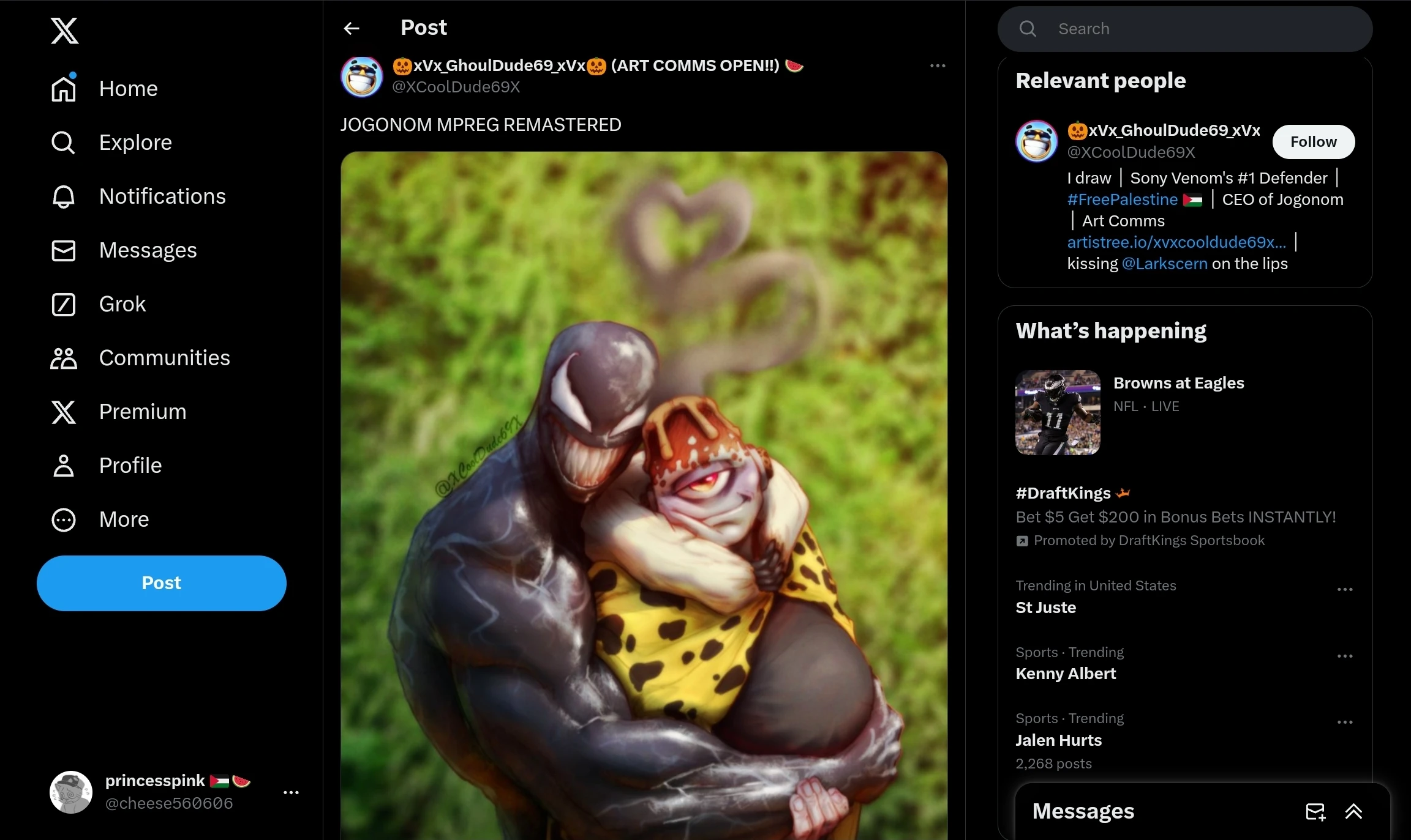 Uh, why twitter? Fandom