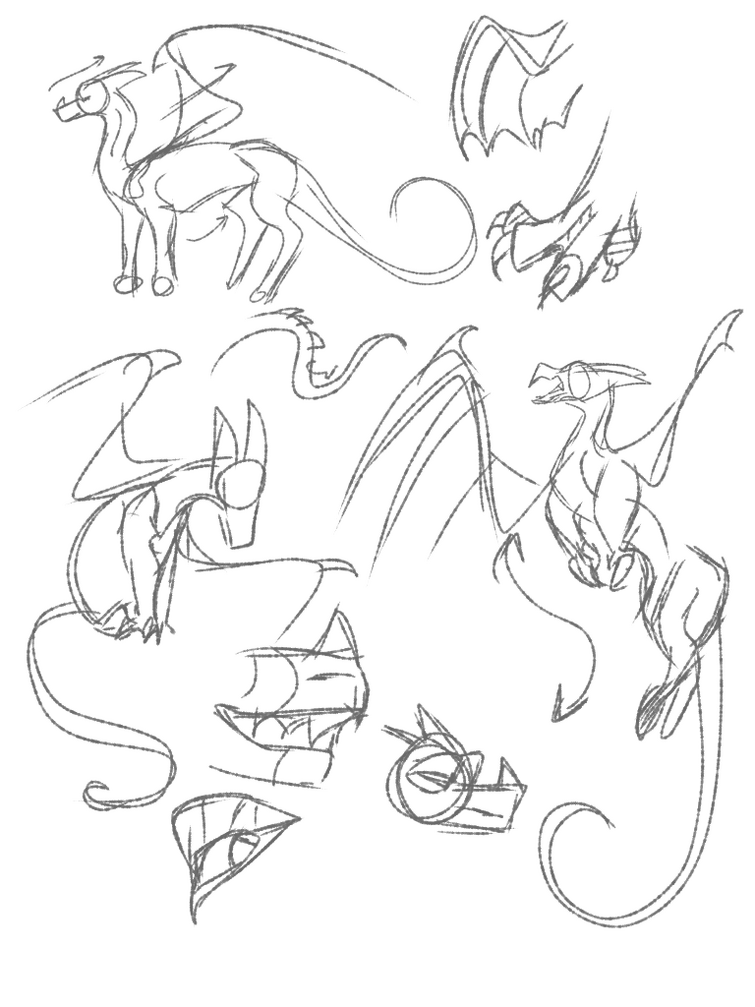 Как нарисовать дракона на ногтях