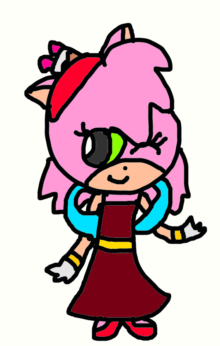 Amy rose in a murder mystery outfit | Fandom