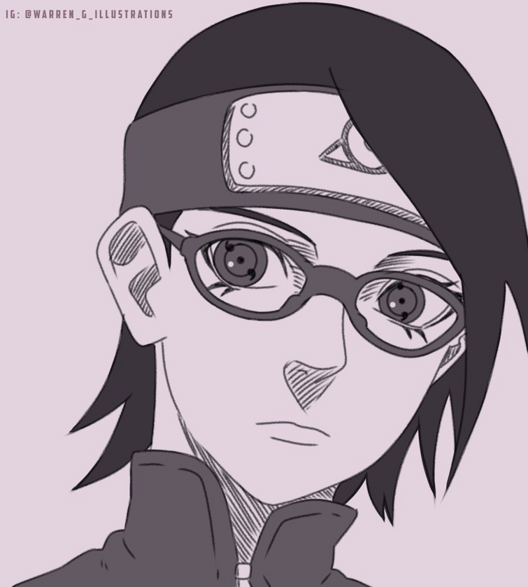 Sarada Fanart