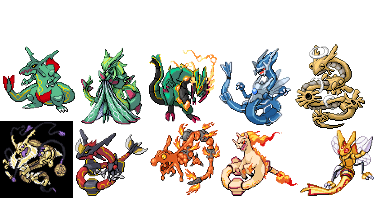 Pokemon Infinite Fusion Rayquaza Edition Fandom