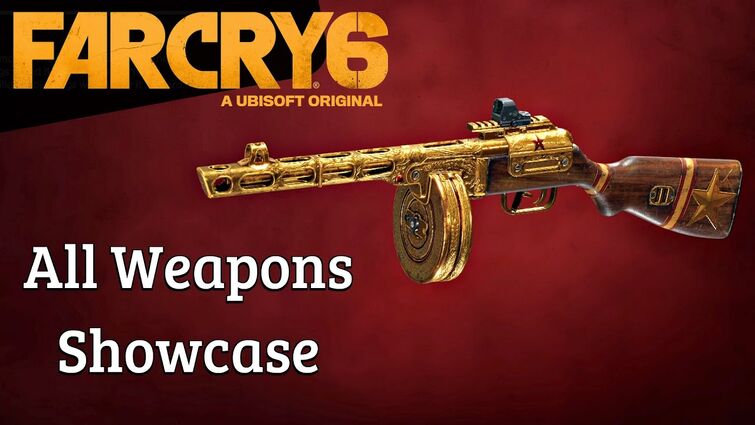 FAR CRY 6 - All Weapons Showcase (Full Game All Weapons + Unique