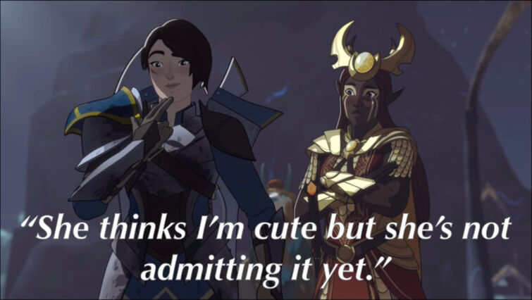 She's not wrong though : r/TheDragonPrince