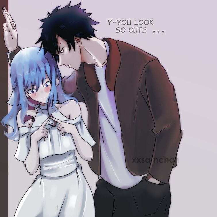 gruvia kiss