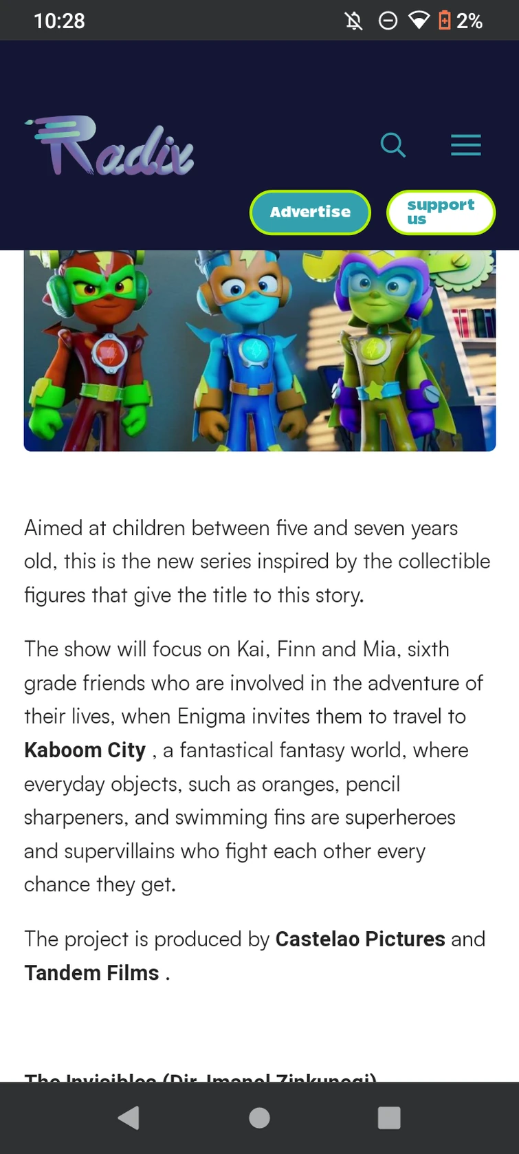 Plot synopsis for the superthings TV series Fandom