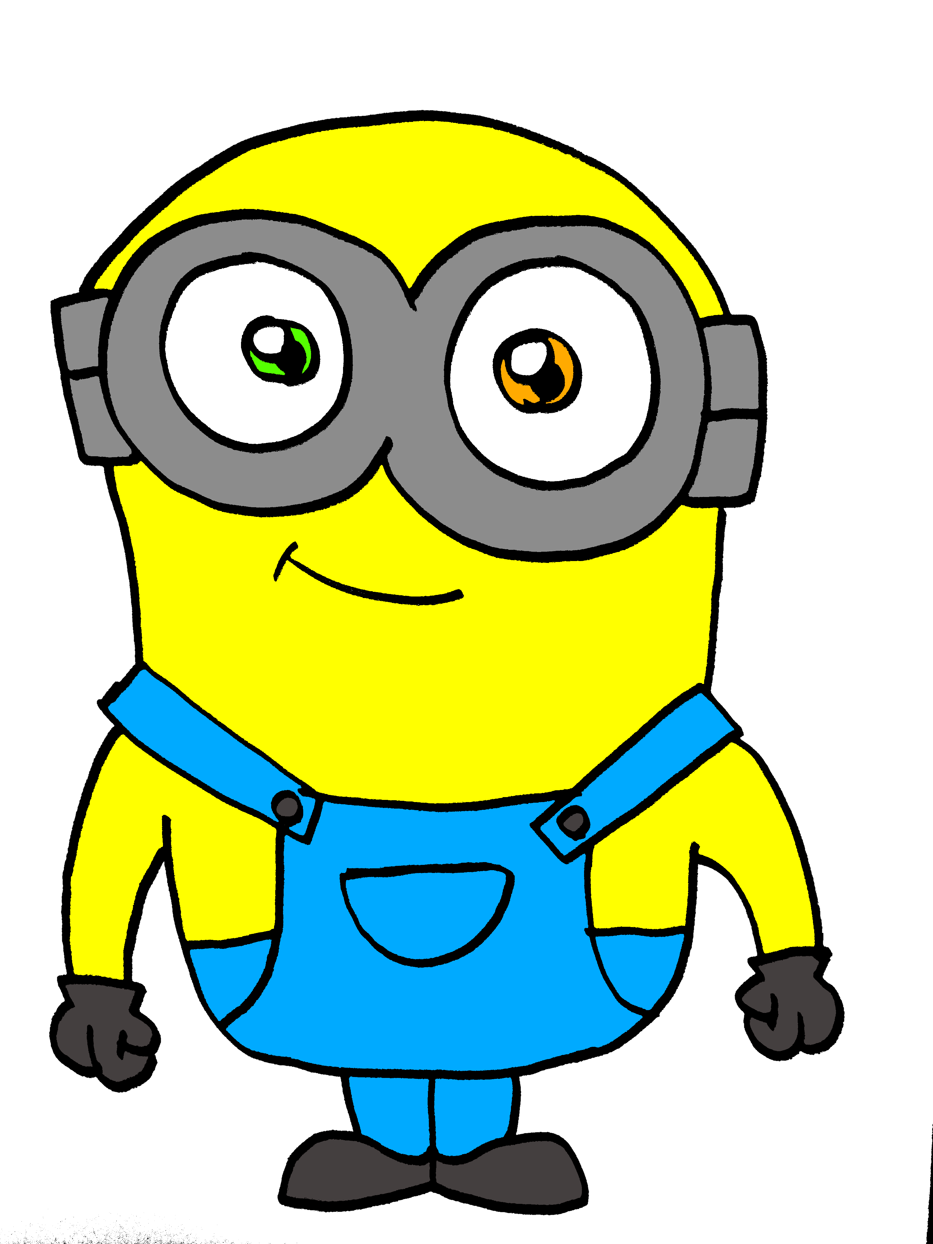 My digital drawing of a minion Fandom