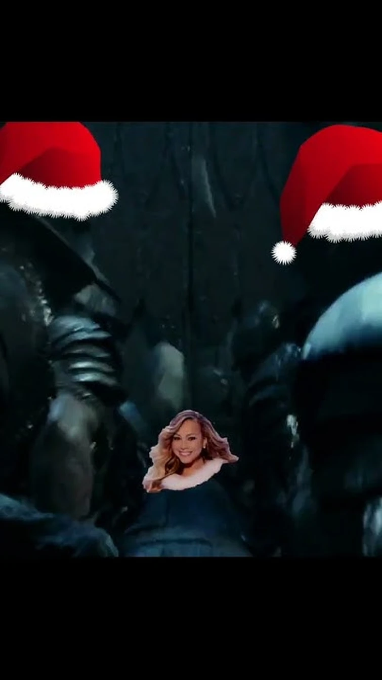 Hold the line! #halloween #christmas #mariahcarey #lordoftherings