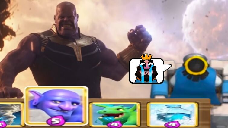 Stream episode Clash Royale laugh by Thanos podcast