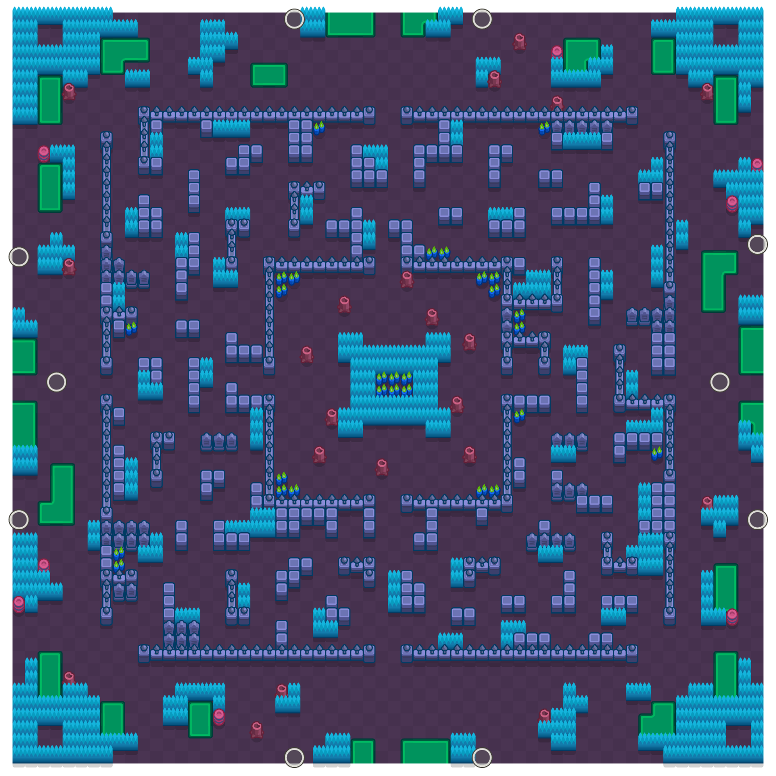 Brawl stars map. Знойный Лабиринт Brawl Stars. Карта столкновение Brawl Stars. Браво старс карта знойный Лабиринт. Карта Лабиринт в БРАВЛ старс.