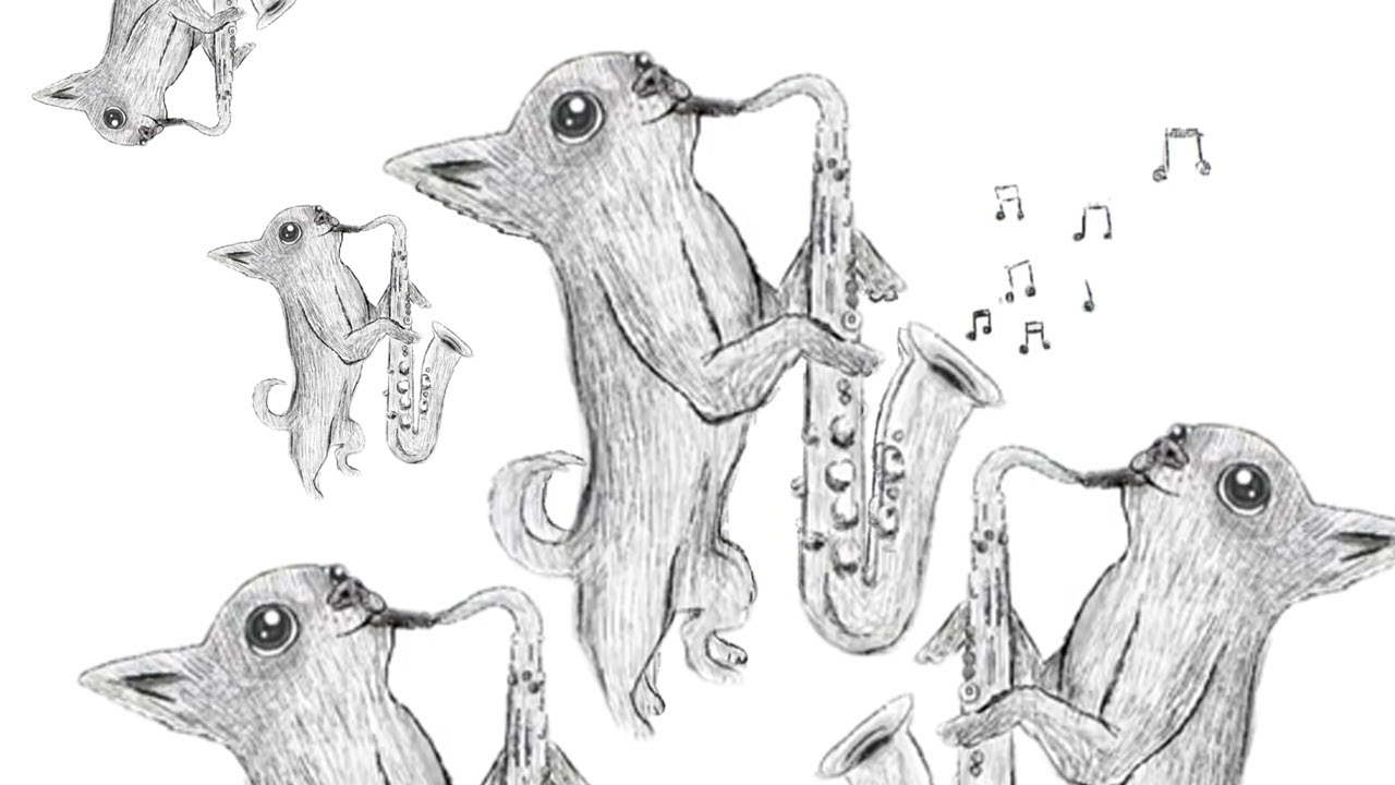 Saxophone chihuahua